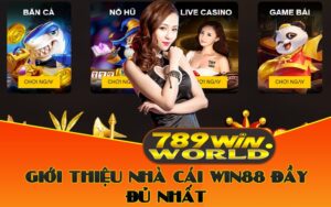 Giới thiệu nhà cái win88 đầy đủ nhất